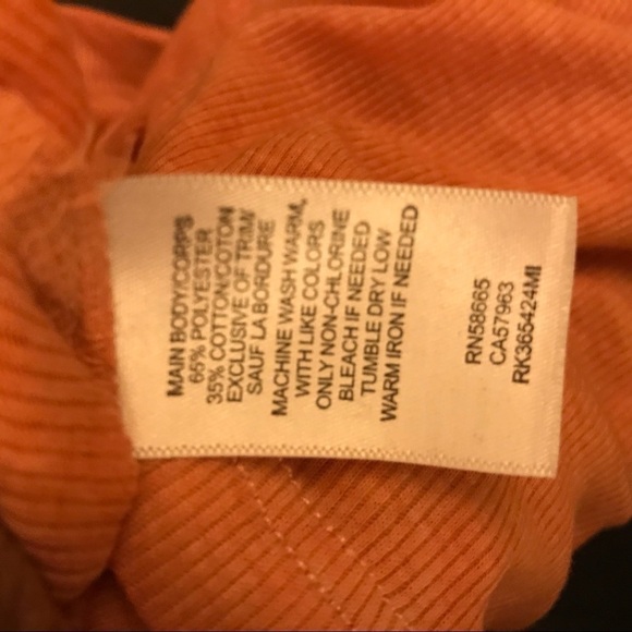 ABOUND ribbed knit hi-lo tee size XXS NWT - Picture 3 of 6